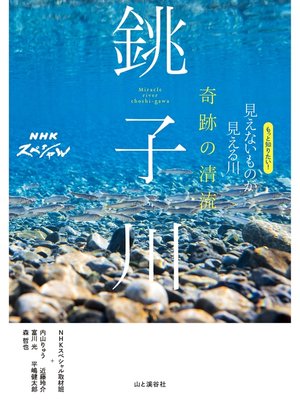 cover image of NHKスペシャル 見えないものが見える川 奇跡の清流 銚子川